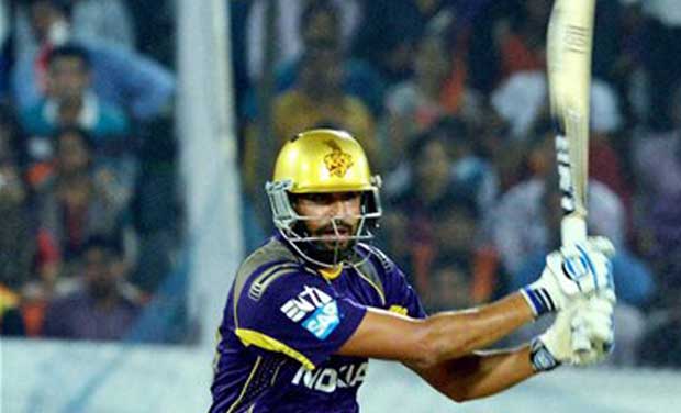 Yusuf Pathan of KKR plays a shot during an IPL 7 matcha against SRH in Hyderabad (Photo: PTI) Yusuf Pathan of KKR plays a shot during an IPL 7 matcha against SRH in Hyderabad (Photo: PTI)